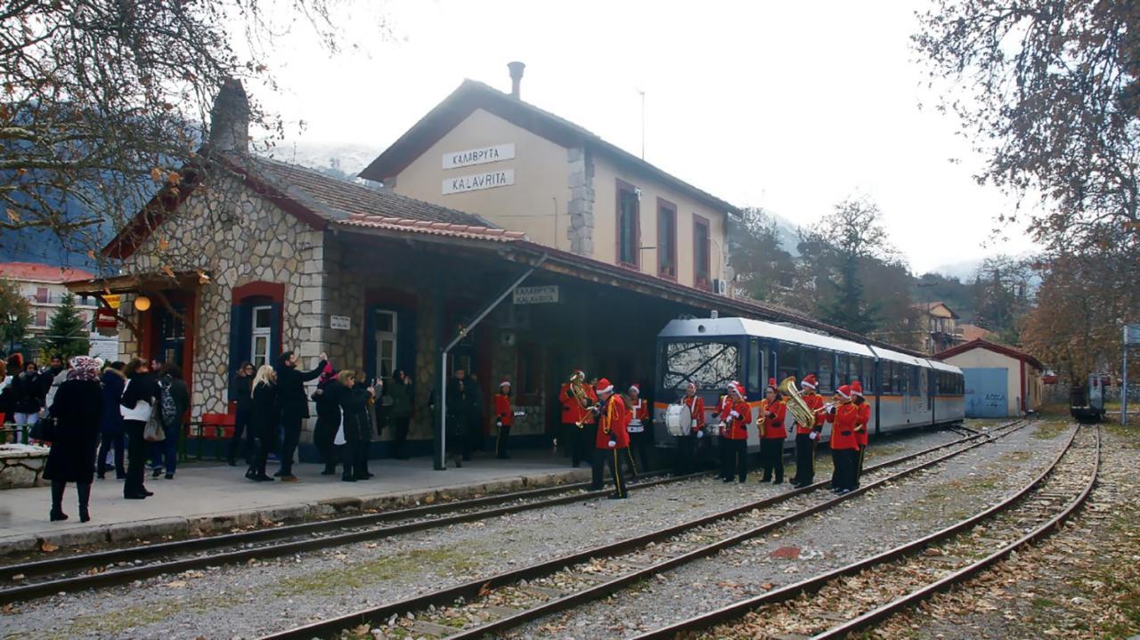 Chalet Coquelicot Kalavryta Dış mekan fotoğraf
